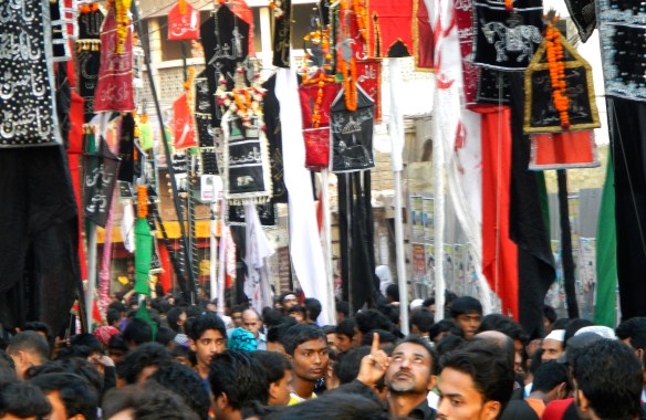 Shia procession in old Dhaka